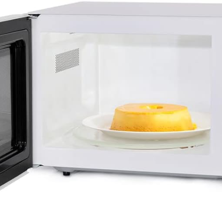 Micro-ondas 27L Branco e Preto Midea LED 127V MXSA27P1: Versatilidade e Estilo na Cozinha