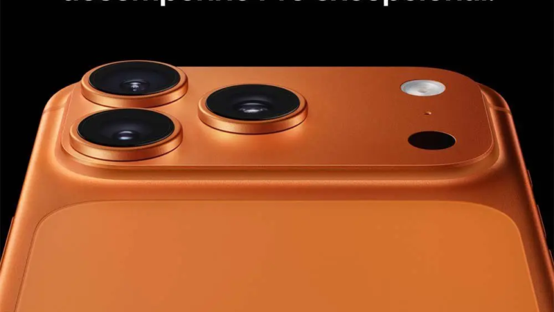 Análise Completa do iPhone 17 Pro Max 512GB Laranja-Cósmico