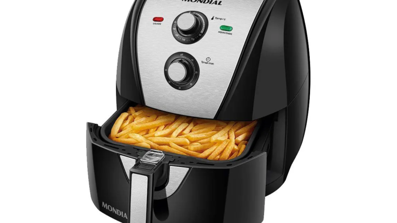 Tudo sobre a Air Fryer Mondial Grand Family AFN-60-BI Preta 6L