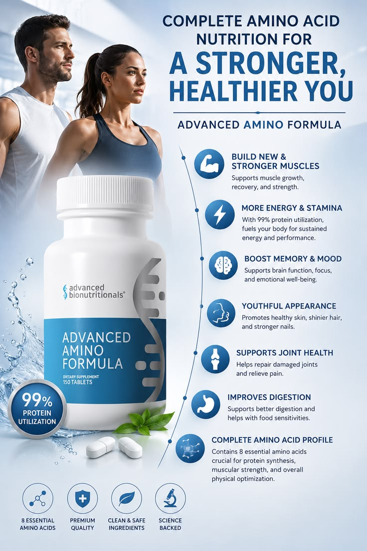 Unlocking the Benefits of Advanced Amino Formula Supplements