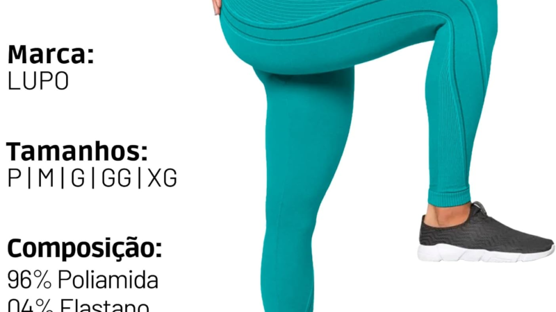 Calças Legging Lupofeminino: Conforto e Estilo para Todas as Ocasiões