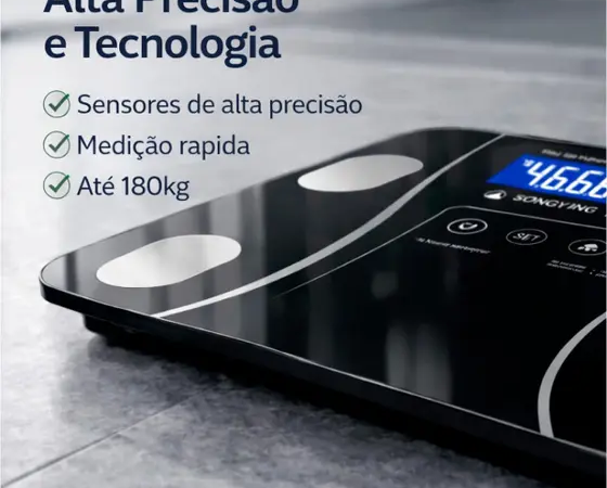 A Balança Digital Bioimpedância Bluetooth: O Futuro da Medição Corporal Completa