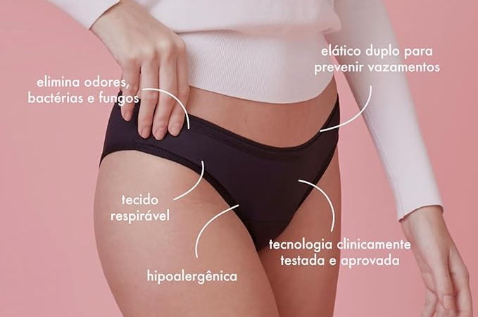 Calcinha Absorvente Menstrual: Praticidade e Conforto para o Fluxo Moderado