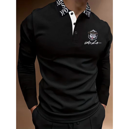 Camisa Polo Masculina Casual de Manga Longa: Como Usar e Combinar