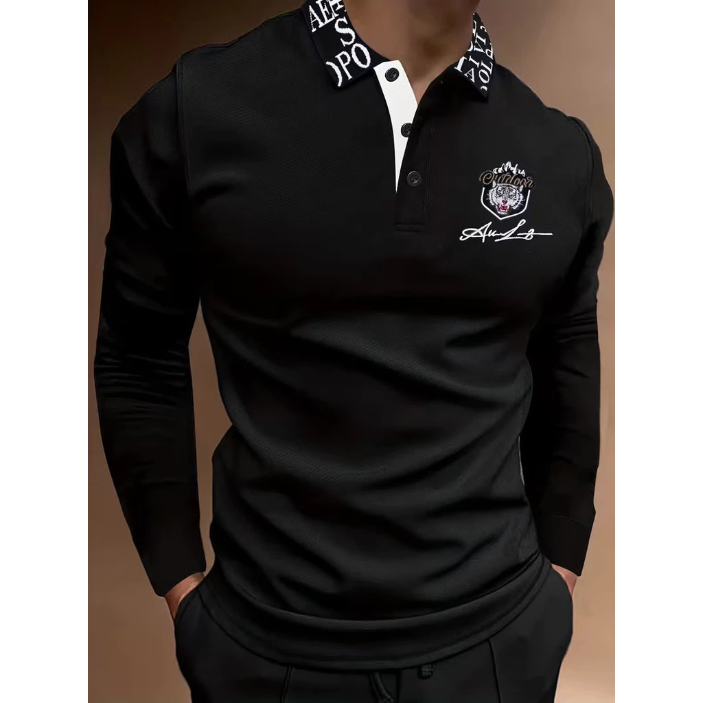 Camisa Polo Masculina Casual de Manga Longa: Como Usar e Combinar
